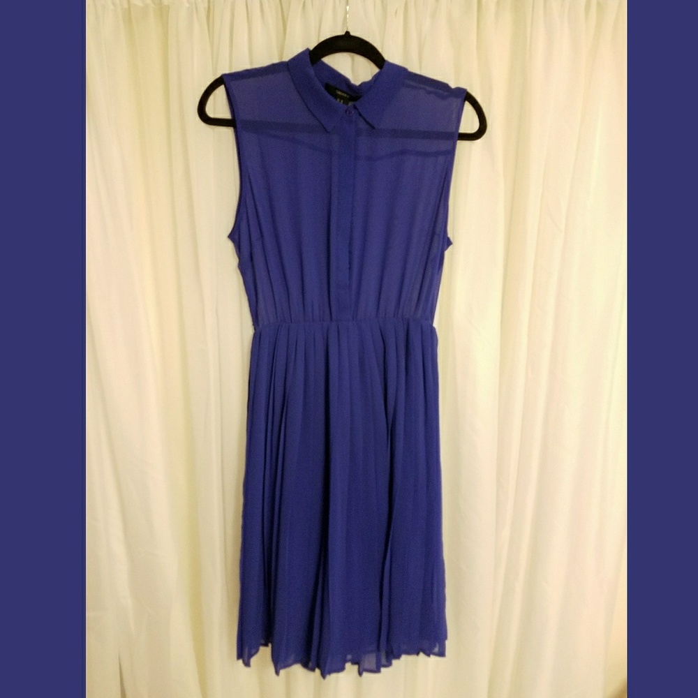 Pleated Skirt Dress